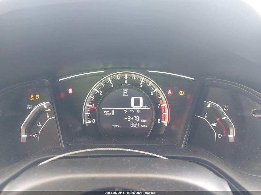 2018 HONDA CIVIC auction photo 7