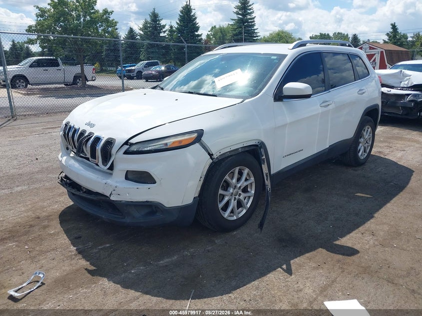 2016 Jeep Cherokee, Удар спереди, IAAI, VIN 1C4PJMCSXGW185438 — фото 2