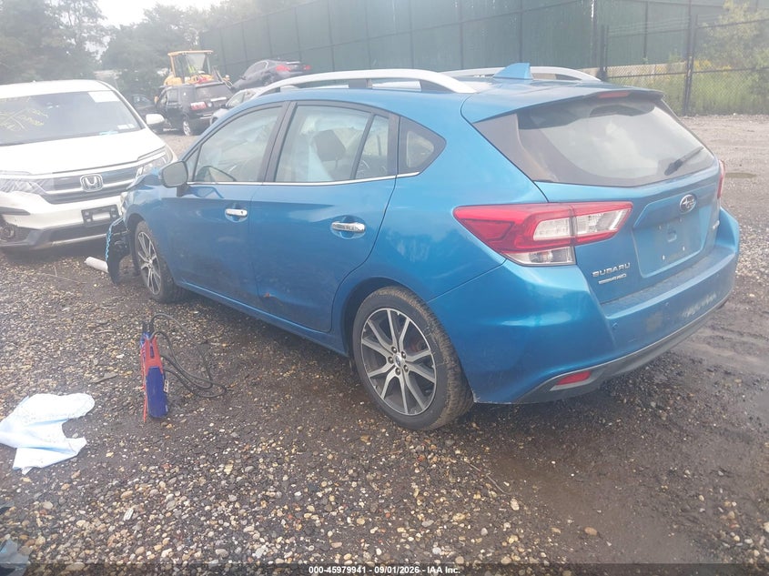 Vin: 4s3gtau66k3720866, lot: 46479181, subaru impreza 2.0i limited 20193