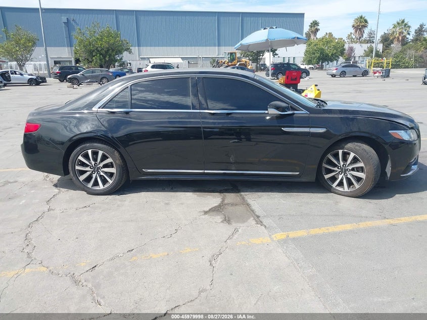 LINCOLN CONTINENTAL 2018 VIN 1LN6L9HK5J5606373