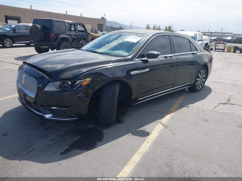 LINCOLN CONTINENTAL 2018 VIN 1LN6L9HK5J5606373