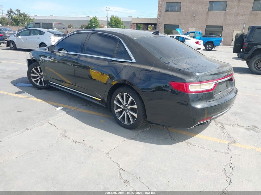 LINCOLN CONTINENTAL 2018 VIN 1LN6L9HK5J5606373