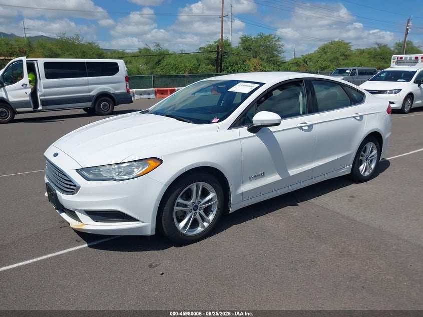 Vin: 3fa6p0uu2jr142411, lot: 46479246, ford fusion hybrid s 20182
