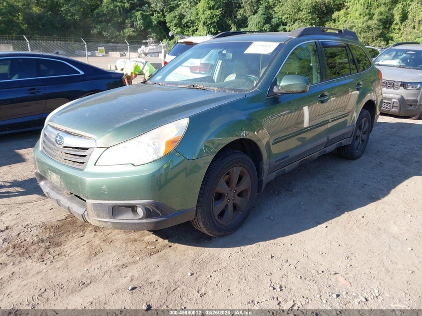 2012 SUBARU OUTBACK auction photo 2