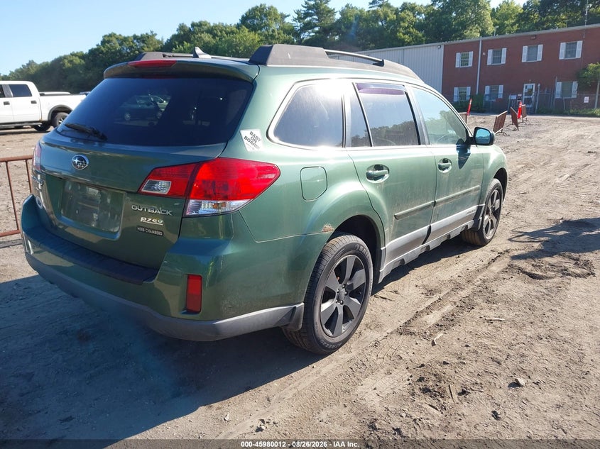 2012 SUBARU OUTBACK auction photo 4