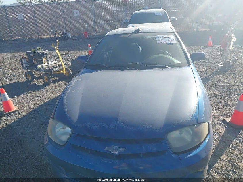 CHEVROLET CAVALIER 2003 VIN 1G1JH12F937211450