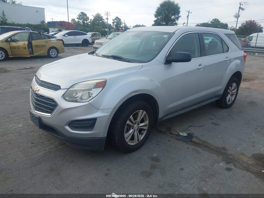 2016 Chevrolet Equinox, Normal Wear & Tear, IAAI, VIN 2GNALBEK8G1144290 — photo 2