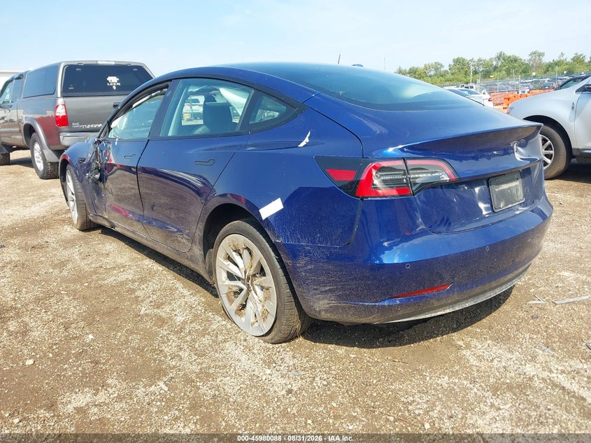 Vin: 5yj3e1eb4nf305167, lot: 46479328, tesla model 3 long range dual motor all-wheel drive 20223