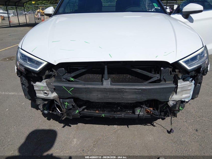 2018 AUDI A3 CABRIO 2.0L I-4 DI, DOHC, VVT, TURBO, 220HP