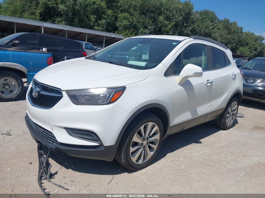 2018 Buick Encore, Front End, IAAI, VIN KL4CJESB6JB553127 — photo 2