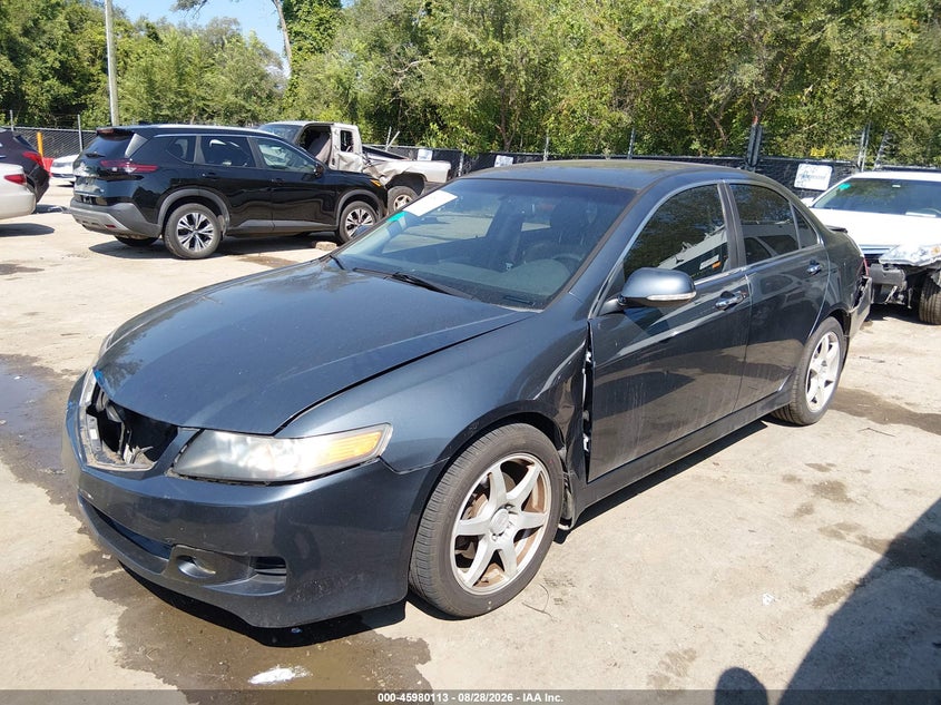 2008 Acura TSX, Перед і зад, IAAI, VIN JH4CL96918C020975 — фото 2