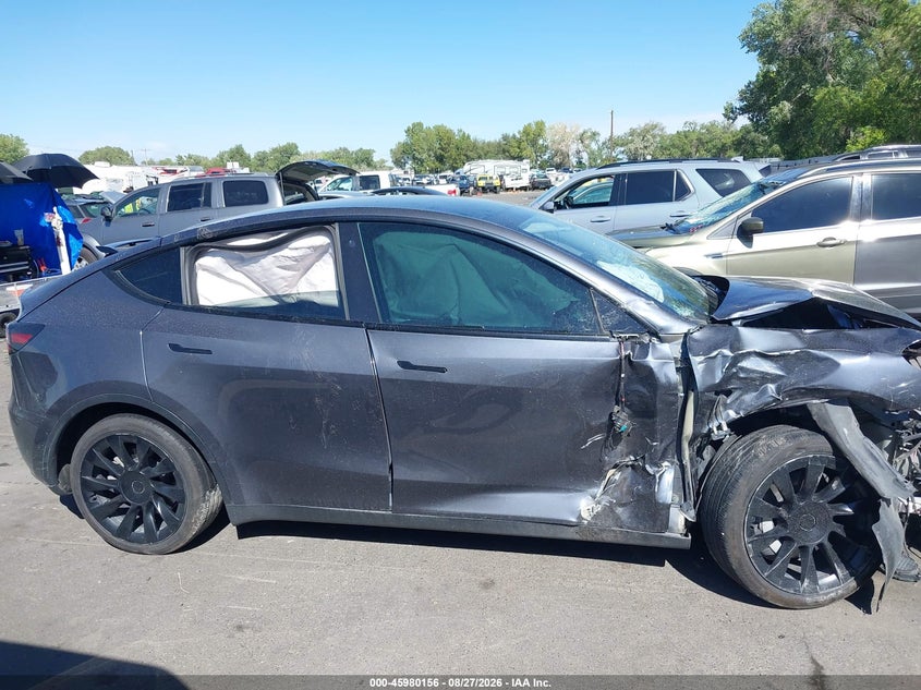 TESLA MODEL Y 2021 VIN 5YJYGAEE9MF214078