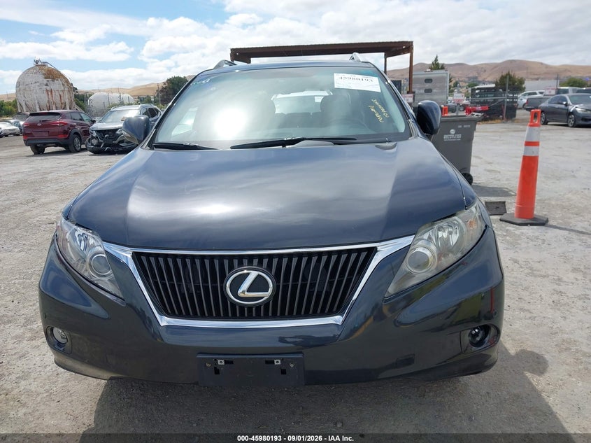 2011 LEXUS RX SPORT UTILITY VEHICLE 3.5L V-6 DOHC, VVT, PREMIUM , 275HP