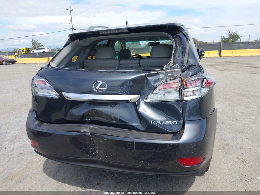 2011 LEXUS RX SPORT UTILITY VEHICLE 3.5L V-6 DOHC, VVT, PREMIUM , 275HP