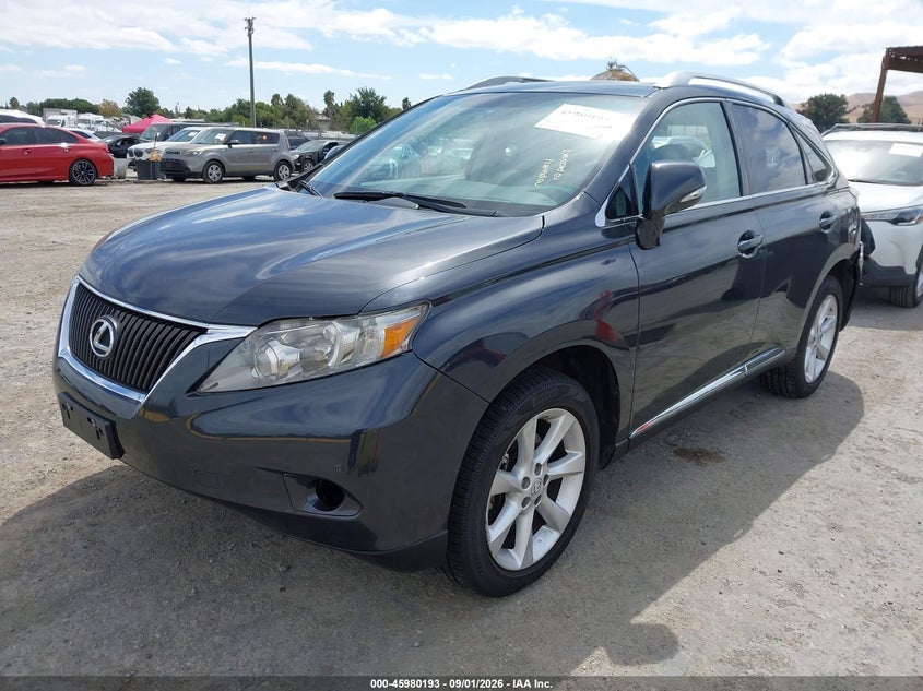 2011 Lexus RX, Rear, IAAI, VIN 2T2BK1BA5BC101862 — photo 2