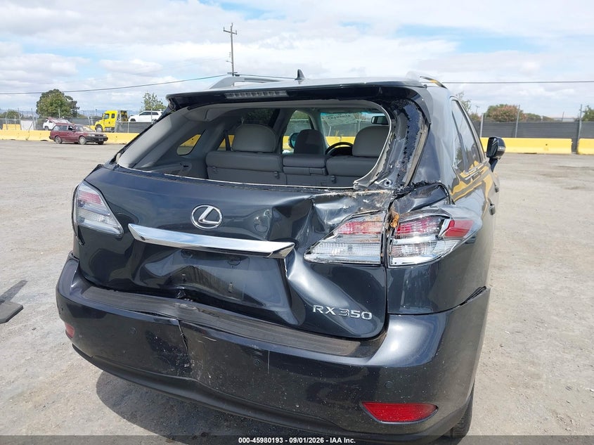2011 LEXUS RX SPORT UTILITY VEHICLE 3.5L V-6 DOHC, VVT, PREMIUM , 275HP