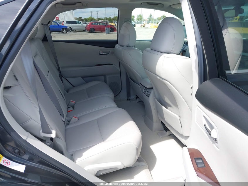 2011 LEXUS RX SPORT UTILITY VEHICLE 3.5L V-6 DOHC, VVT, PREMIUM , 275HP