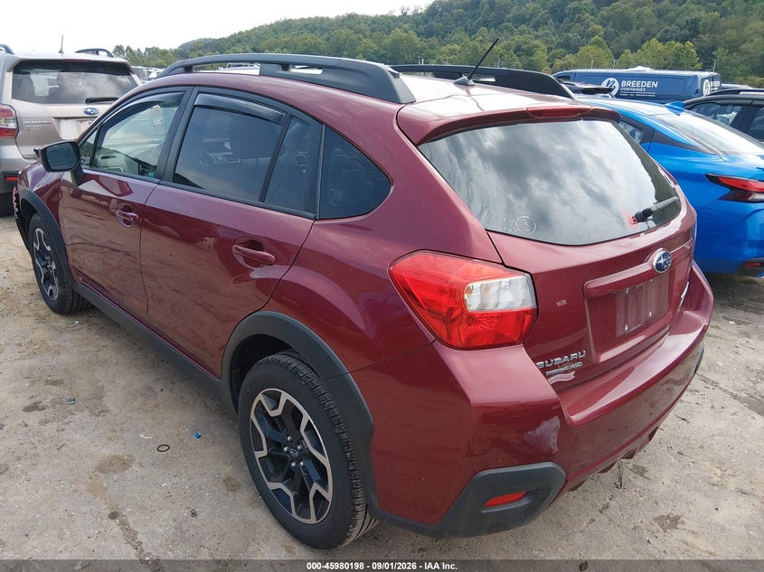 Vin: jf2gpabc0h8200267, lot: 46479438, subaru crosstrek 2.0i premium 20173
