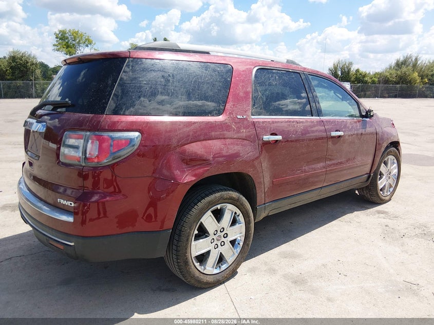 Vin: 1gkkvskd8hj256709, lot: 46479451, gmc acadia limited 20174