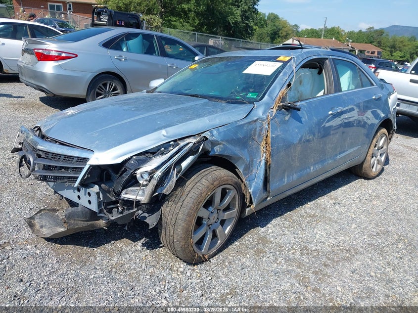 2013 Cadillac ATS, Біо/хімія, IAAI, VIN 1G6AA5RA9D0101105 — фото 2