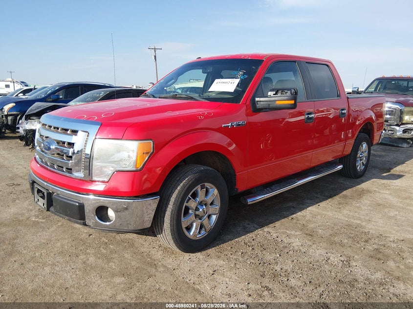 2013 Ford F-150, Hail, IAAI, VIN 1FTFW1CF4DKF18539 — photo 2