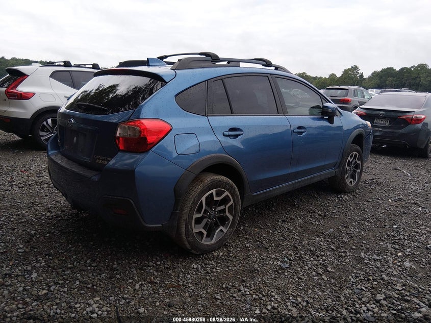 Vin: jf2gpalc6gh207480, lot: 46479498, subaru crosstrek 2.0i limited 20164