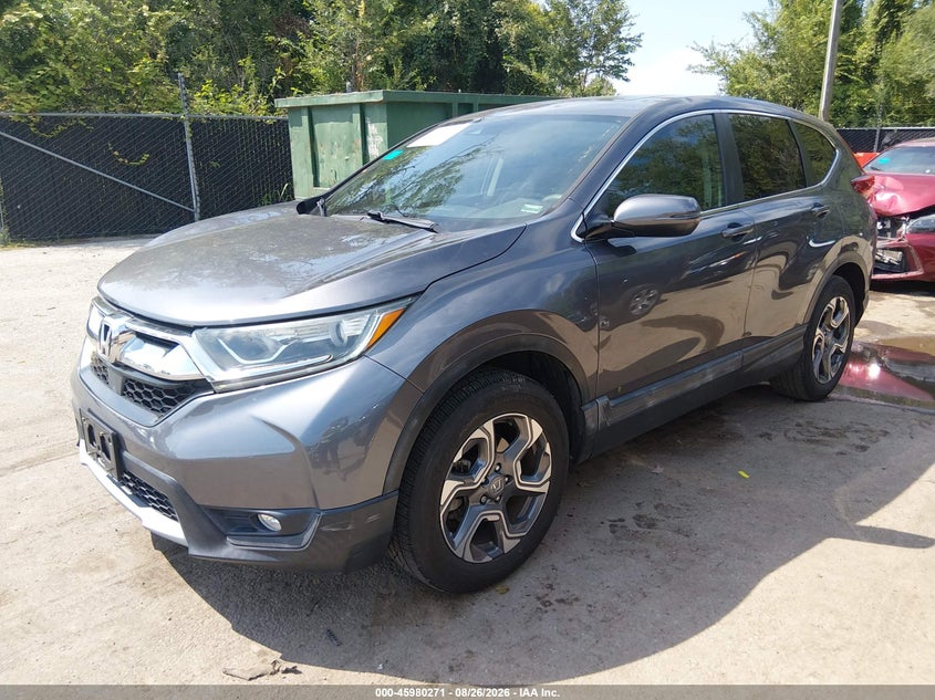2018 Honda CR-V, Град, IAAI, VIN 2HKRW2H56JH642809 — фото 2