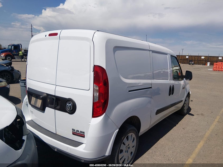 Vin: zfberfbb5h6d53975, lot: 46479538, ram promaster city tradesman slt 20174