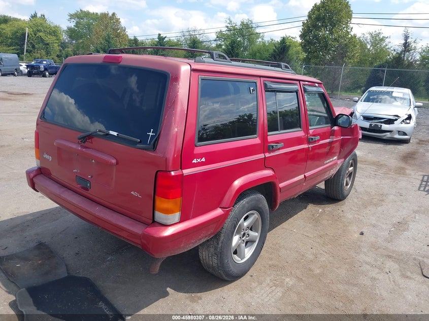 1999 JEEP CHEROKEE auction photo 4