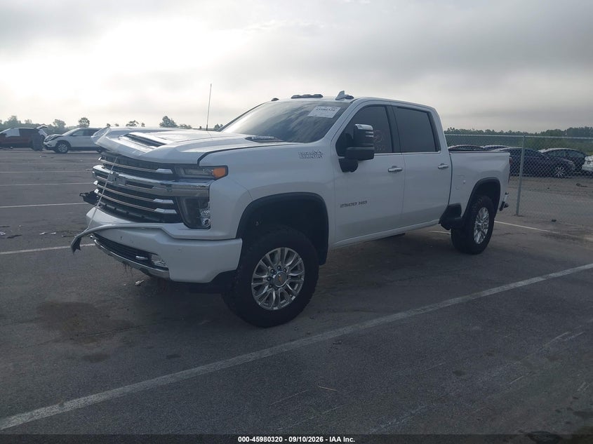 2023 Chevrolet Silverado, Front End, IAAI, VIN 1GC4YREY1PF164992 — photo 2