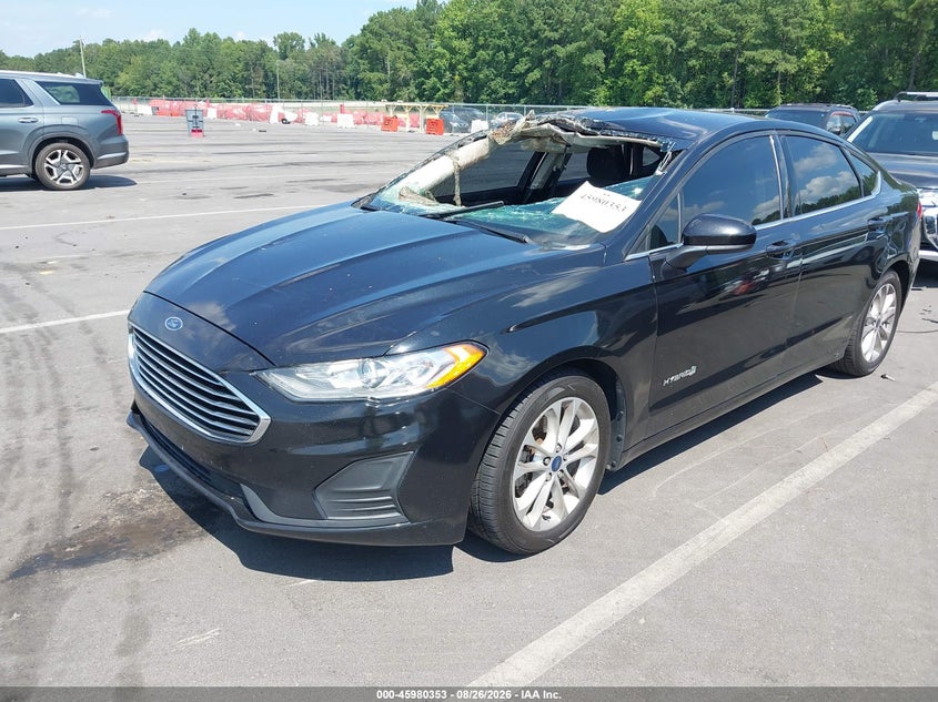 2019 Ford Fusion, Крыша, IAAI, VIN 3FA6P0LU4KR204619 — фото 2