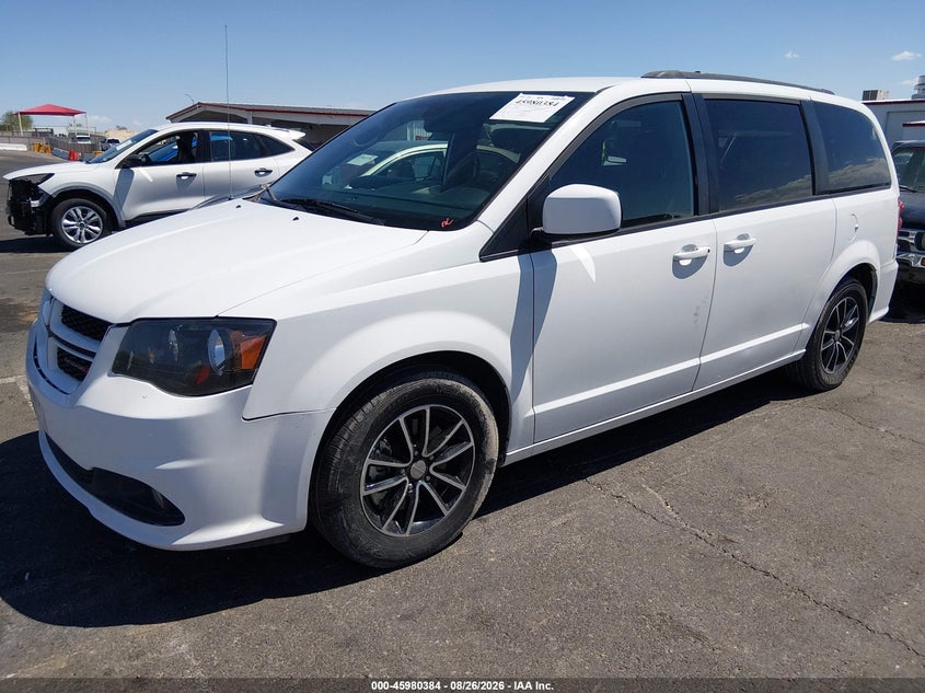 2018 Dodge Caravan, Правый зад, IAAI, VIN 2C4RDGEG9JR336330 — фото 2