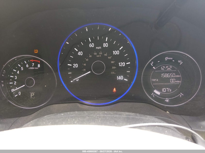 2017 HONDA HR-V auction photo 7