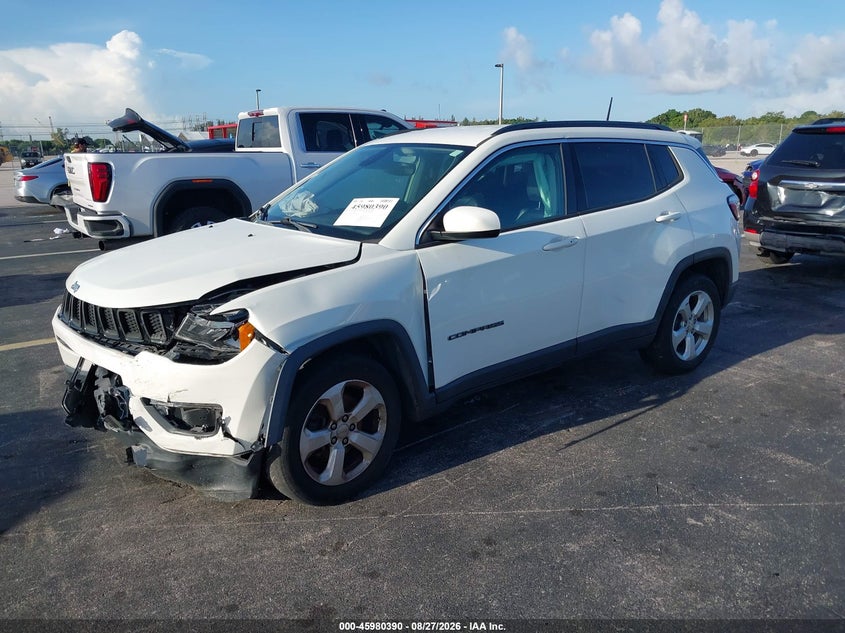 Vin: 3c4njcbb9ht669241, lot: 46479630, jeep new compass latitude fwd 20172