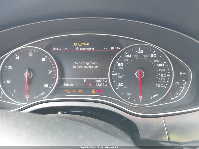2013 AUDI A7 auction photo 7