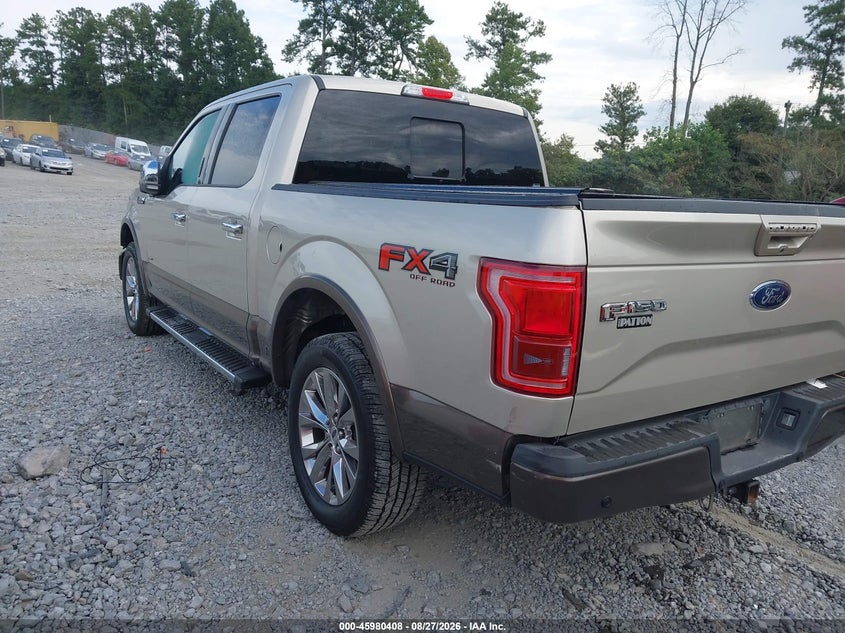 Vin: 1ftew1eg2hfc79251, lot: 46479648, ford f-150 lariat 20173