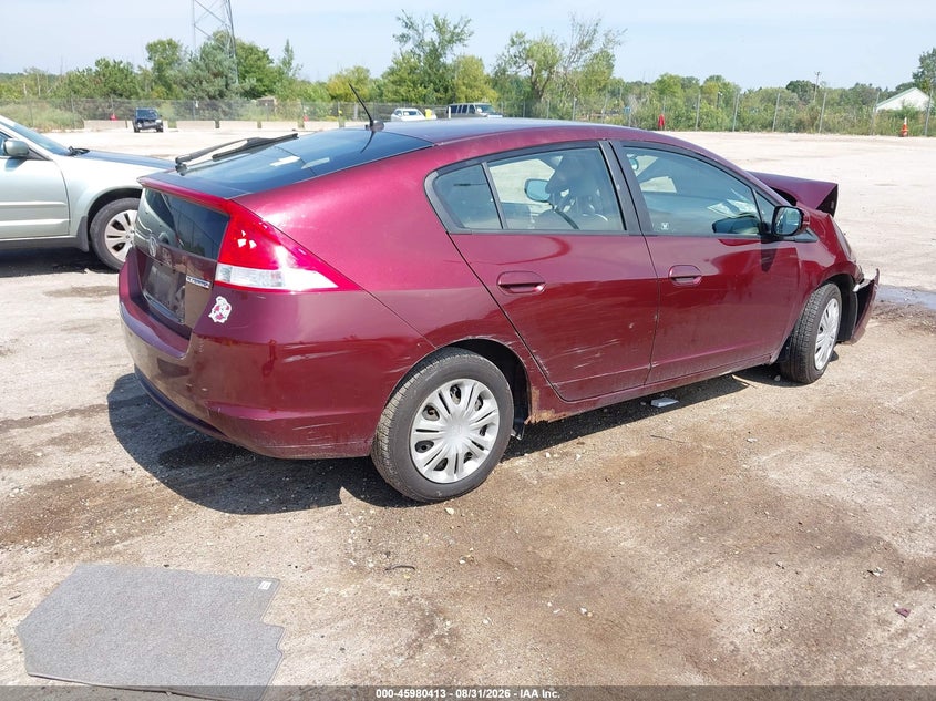 Vin: jhmze2h59bs003697, lot: 46479653, honda insight lx 20114