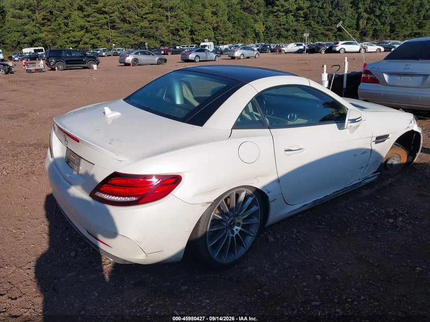 Vin: wddpk3ja4jf149033, lot: 46479667, mercedes-benz slc 300 20184