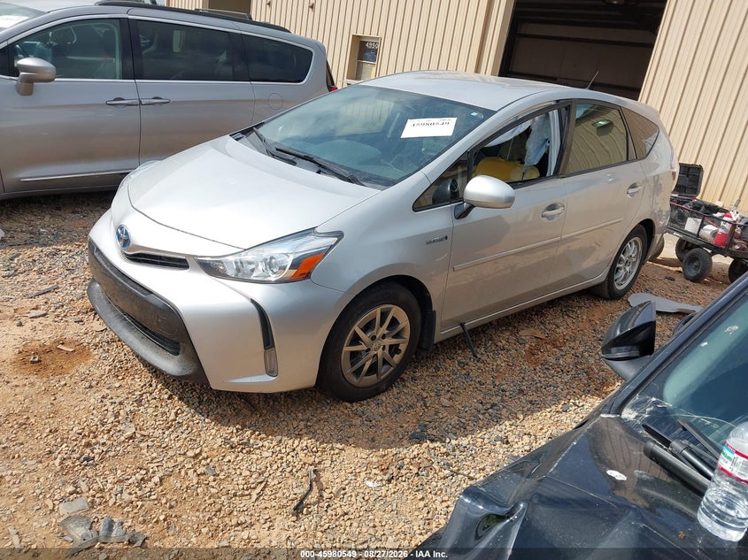 2016 Toyota Prius v (+), Лівий бік, IAAI, VIN JTDZN3EU3GJ048716 — фото 2