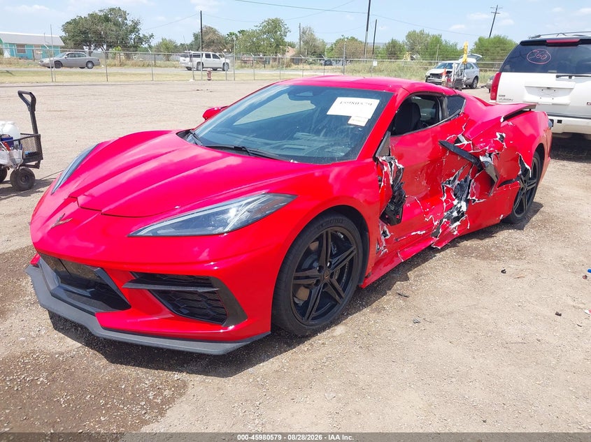 2026 Chevrolet Corvette, Left Side, IAAI, VIN 1G1YB2D46T5102120 — photo 2