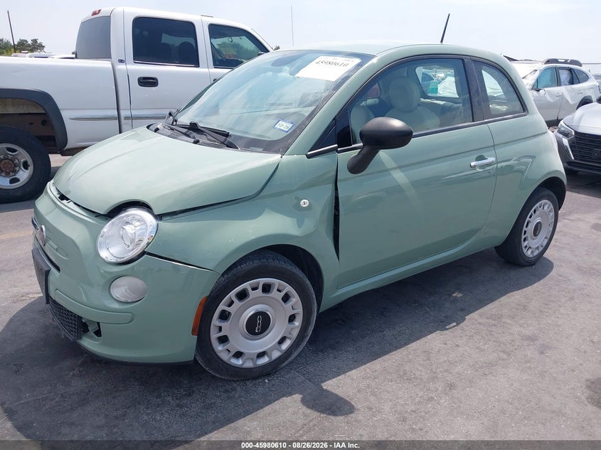 Vin: 3c3cffar0ft756813, lot: 46479850, fiat 500 pop 20152