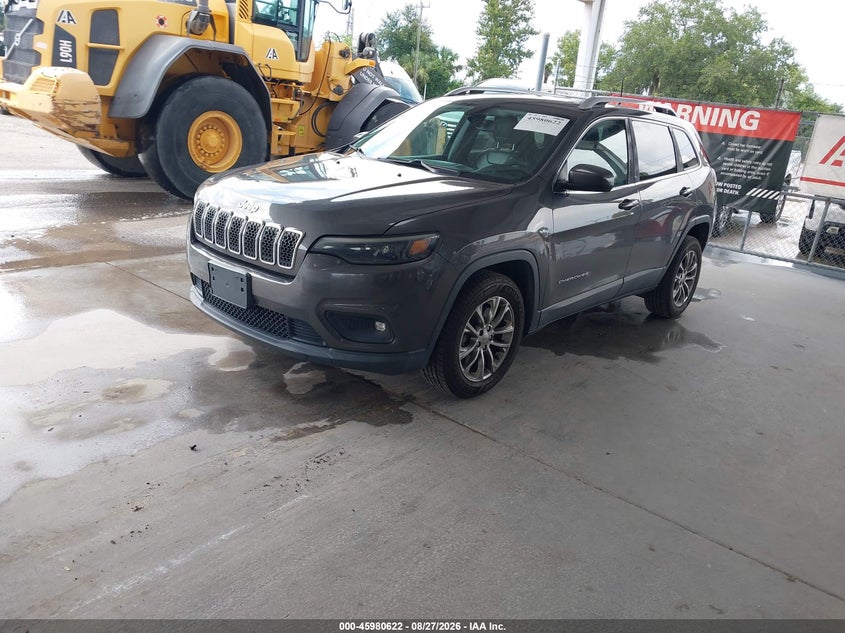 2019 Jeep Cherokee, Удар сзади, IAAI, VIN 1C4PJLLBXKD269953 — фото 2