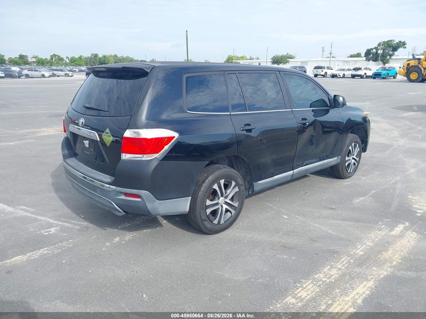 2012 TOYOTA HIGHLANDER auction photo 4