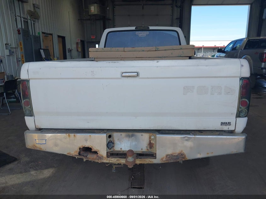 FORD F250 1996 VIN 2FTEF25HXTCA30280