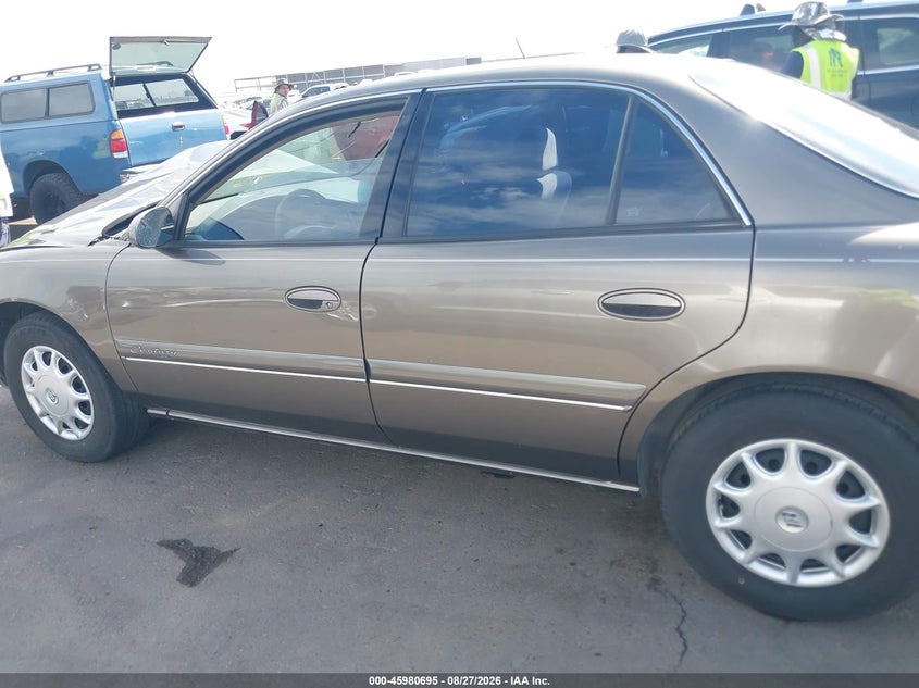 BUICK CENTURY 2002 VIN 2G4WS52J921211711