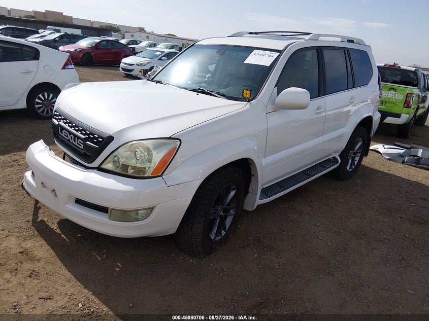 2005 Lexus GX, Right Front, IAAI, VIN JTJBT20X450087009 — photo 2