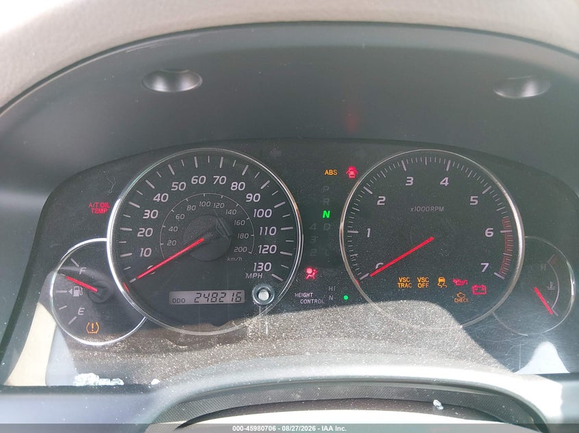 LEXUS GX 470 2005 VIN JTJBT20X450087009