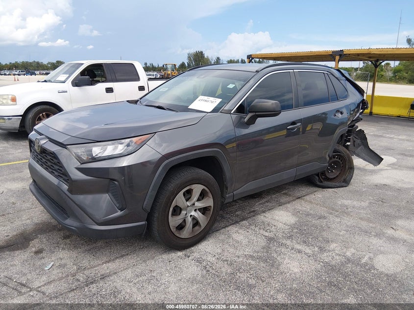 2020 Toyota RAV 4, Лівий зад, IAAI, VIN 2T3H1RFV3LC072075 — фото 2