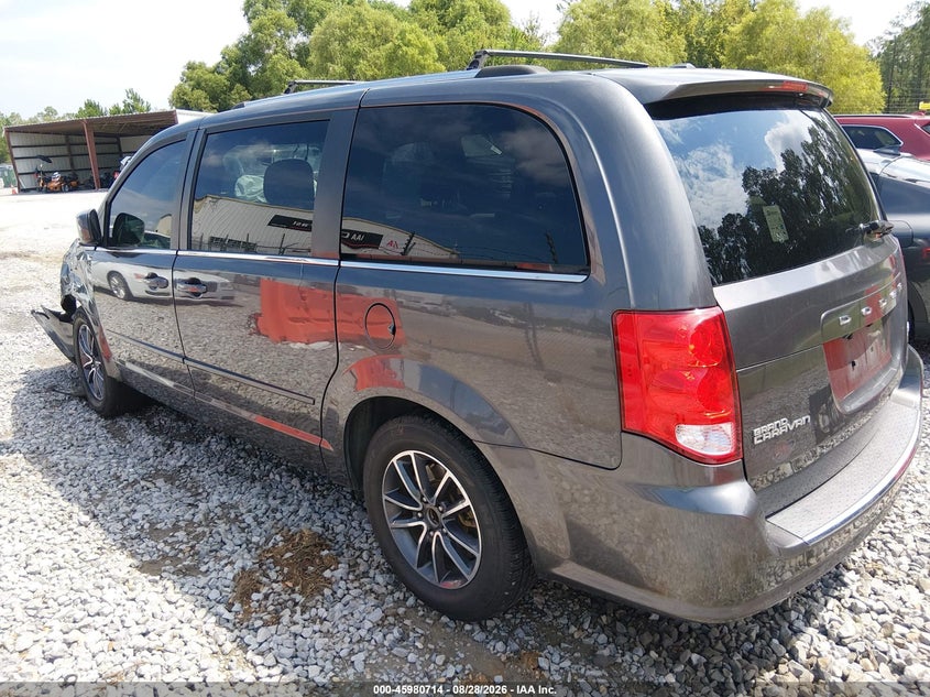 Vin: 2c4rdgcg2hr645361, lot: 46479954, dodge grand caravan sxt 20173