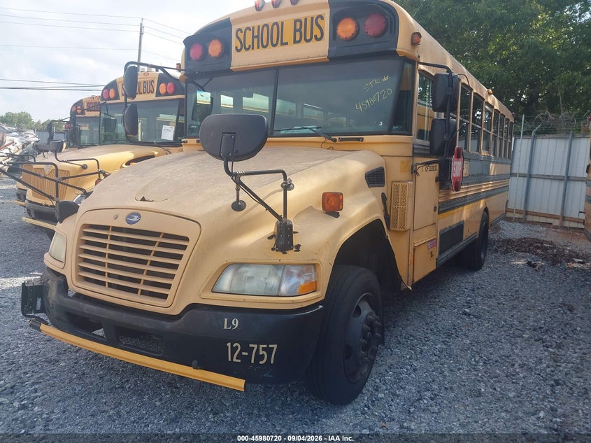 2012 BLUE BIRD SCHOOL BUS / TRANSIT BUS auction photo 2